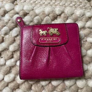 Pink COACH wallet!